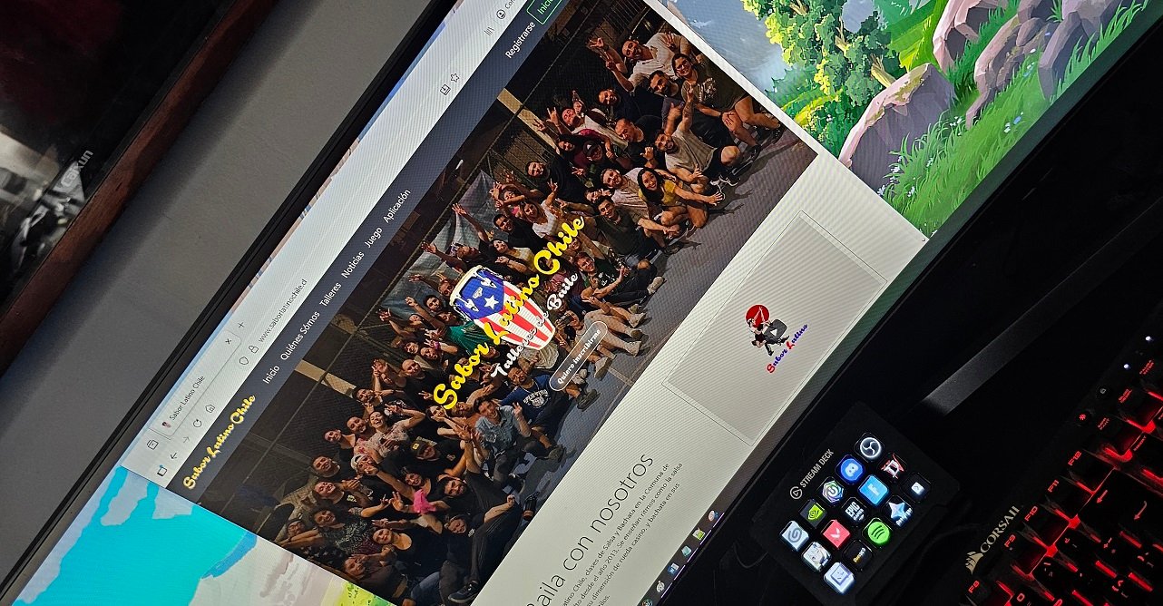 Primera web Sabor Latino Chile