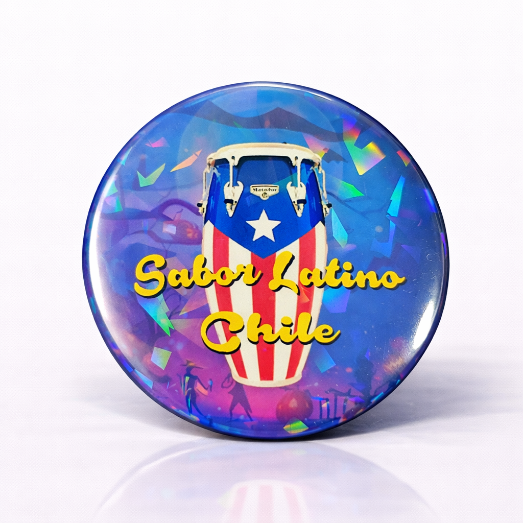 Imagen de Chapita Ciclo XXI Holo Halloween 2