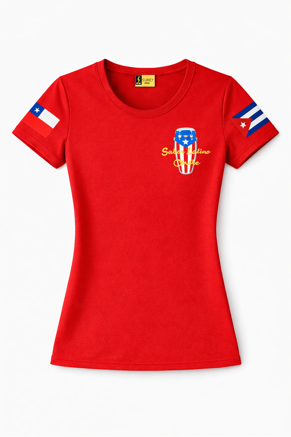 Polera Roja Mujer SLC 2026
