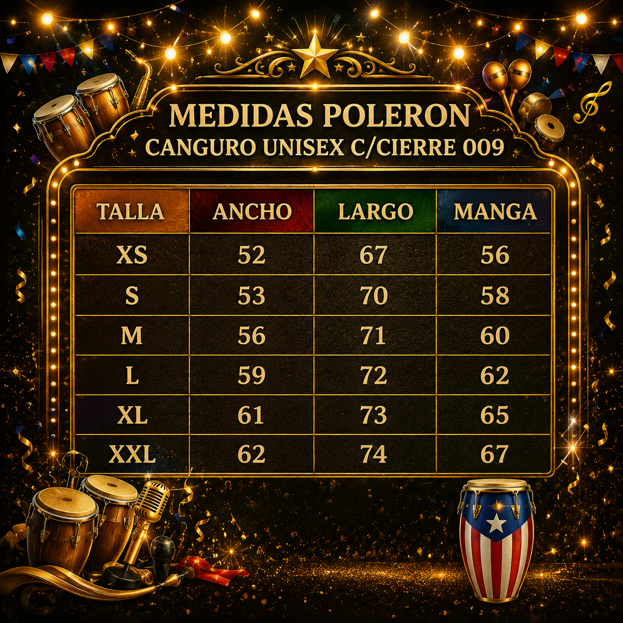 Imagen de Poleron Negro SLC 2026